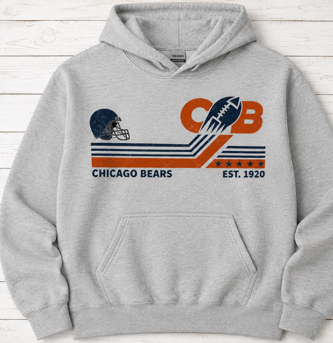 CB retro hoodie