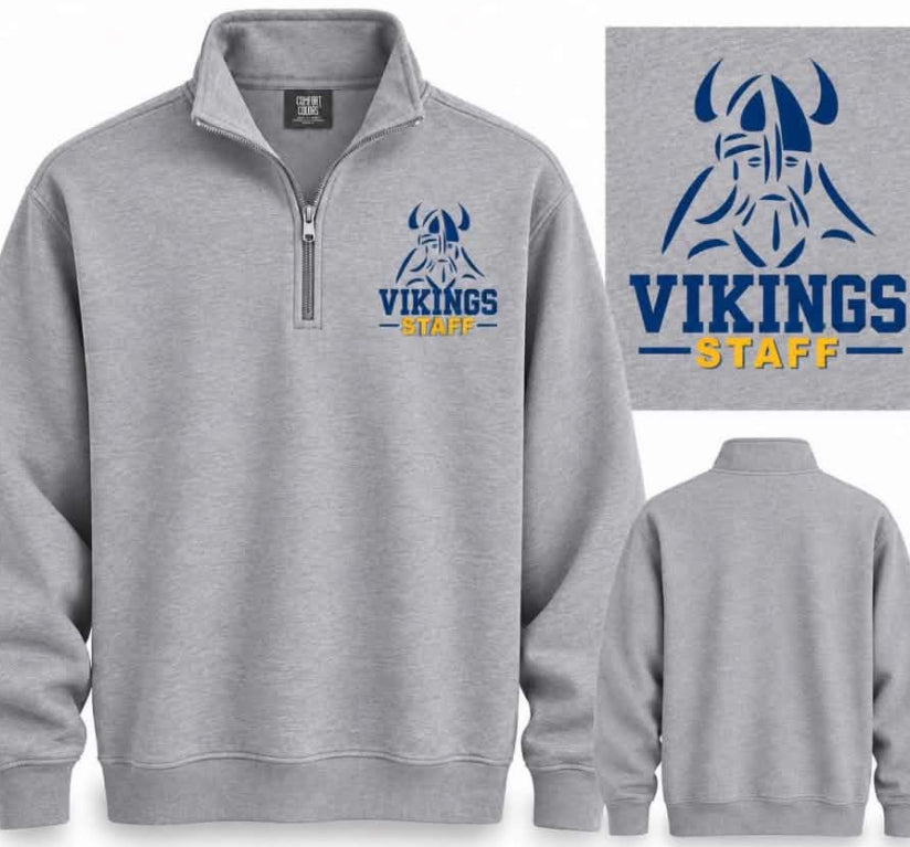 Vikings staff 1/4 zip