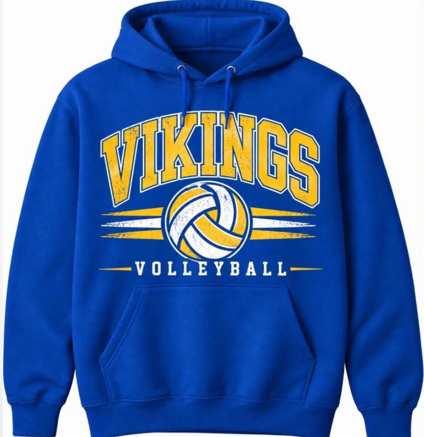 Vikings Volleyball Hoodie