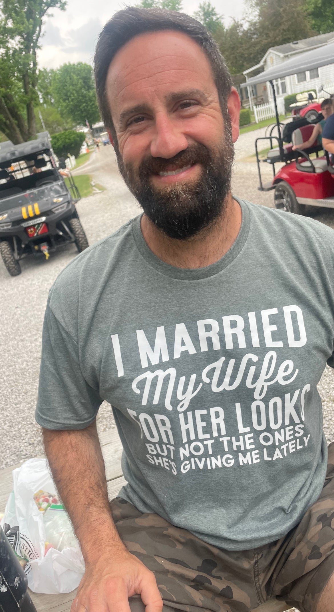 Married my wife