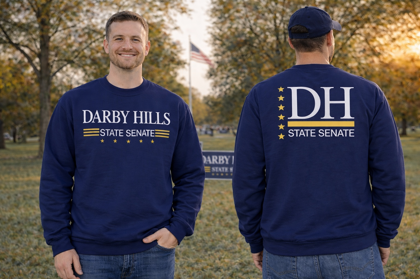 Darby Hills Unisex Crewneck Sweatshirt