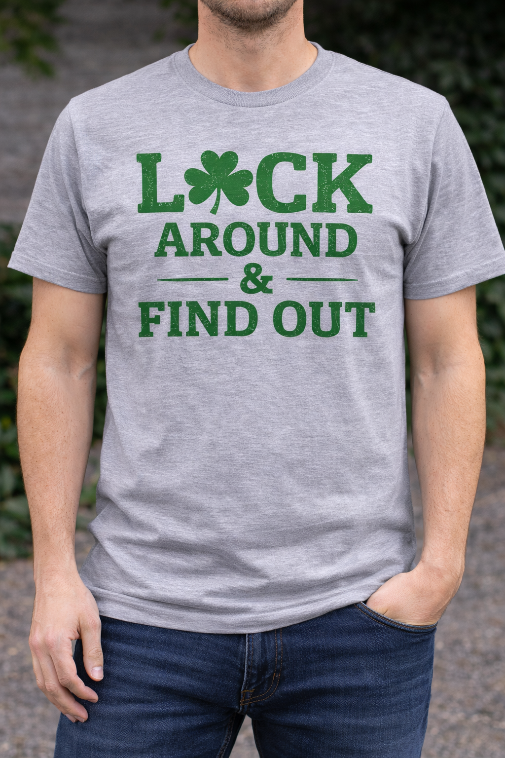 Luck around and find out