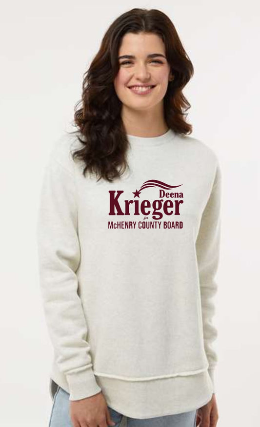 DK Tunic heather grey Front Logo