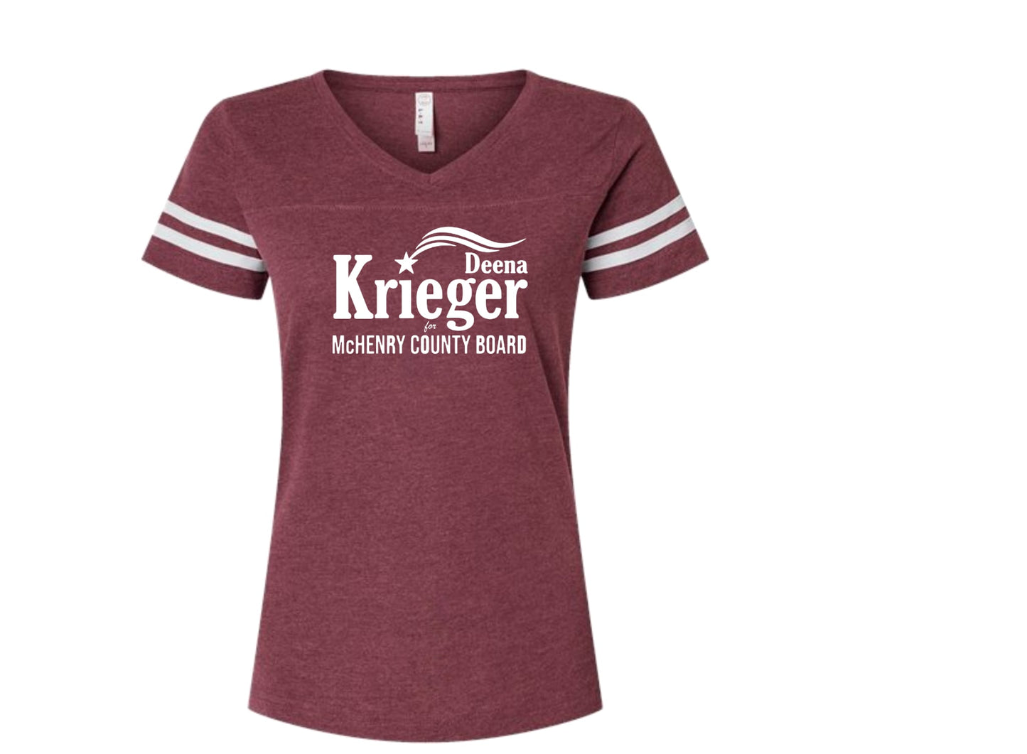 DK V-Neck front logo