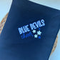 Blue devils cheer stadium blanket