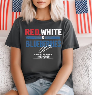 Red, White & Blueberry for Charlie Kirk