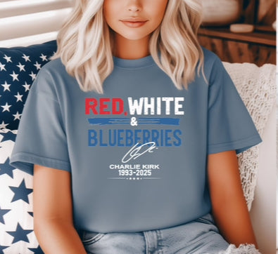 Red, White & Blueberry for Charlie Kirk