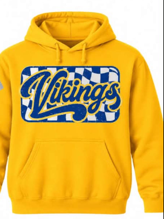 VIKINGS retro hoodie