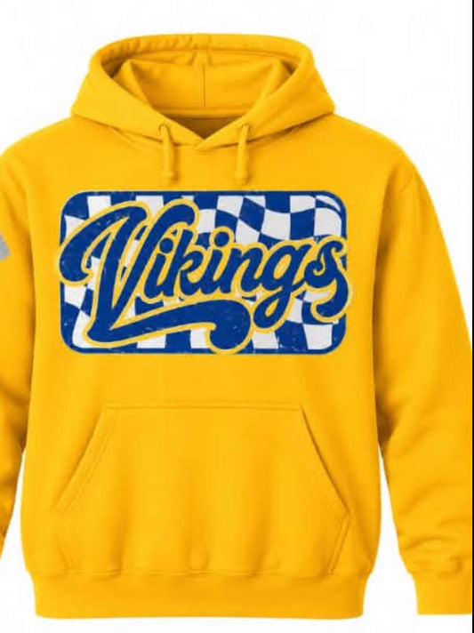 VIKINGS retro hoodie