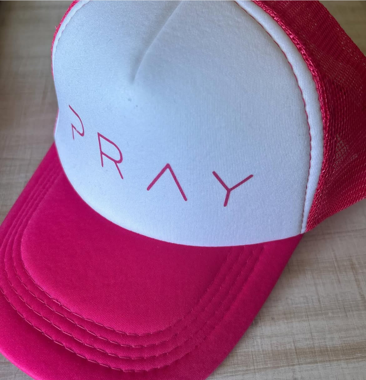 PRAY baseball hat
