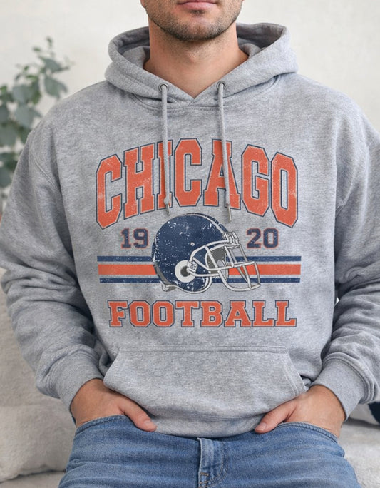 Chicago vintage football Hoodie