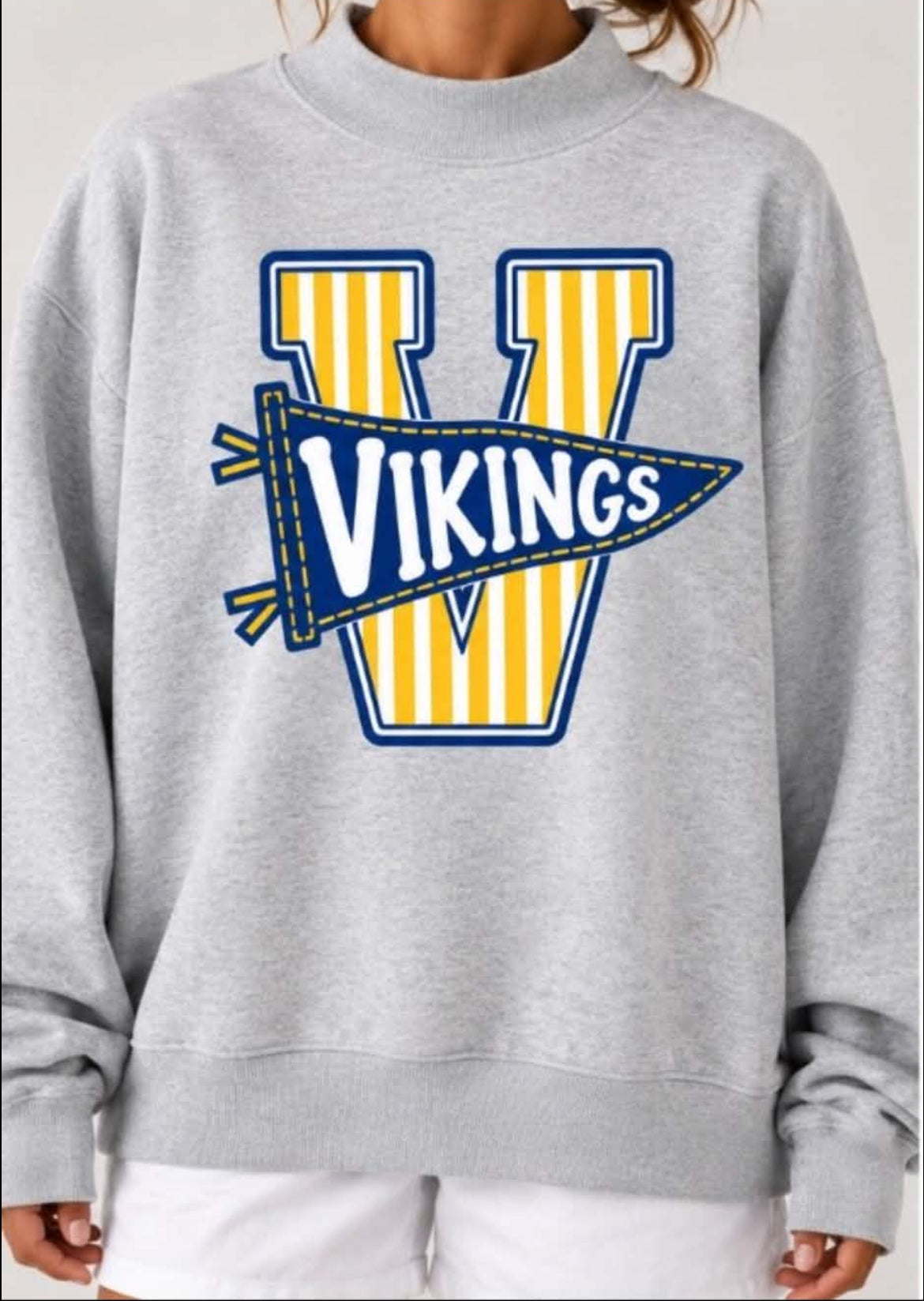 VIKINGS mock neck