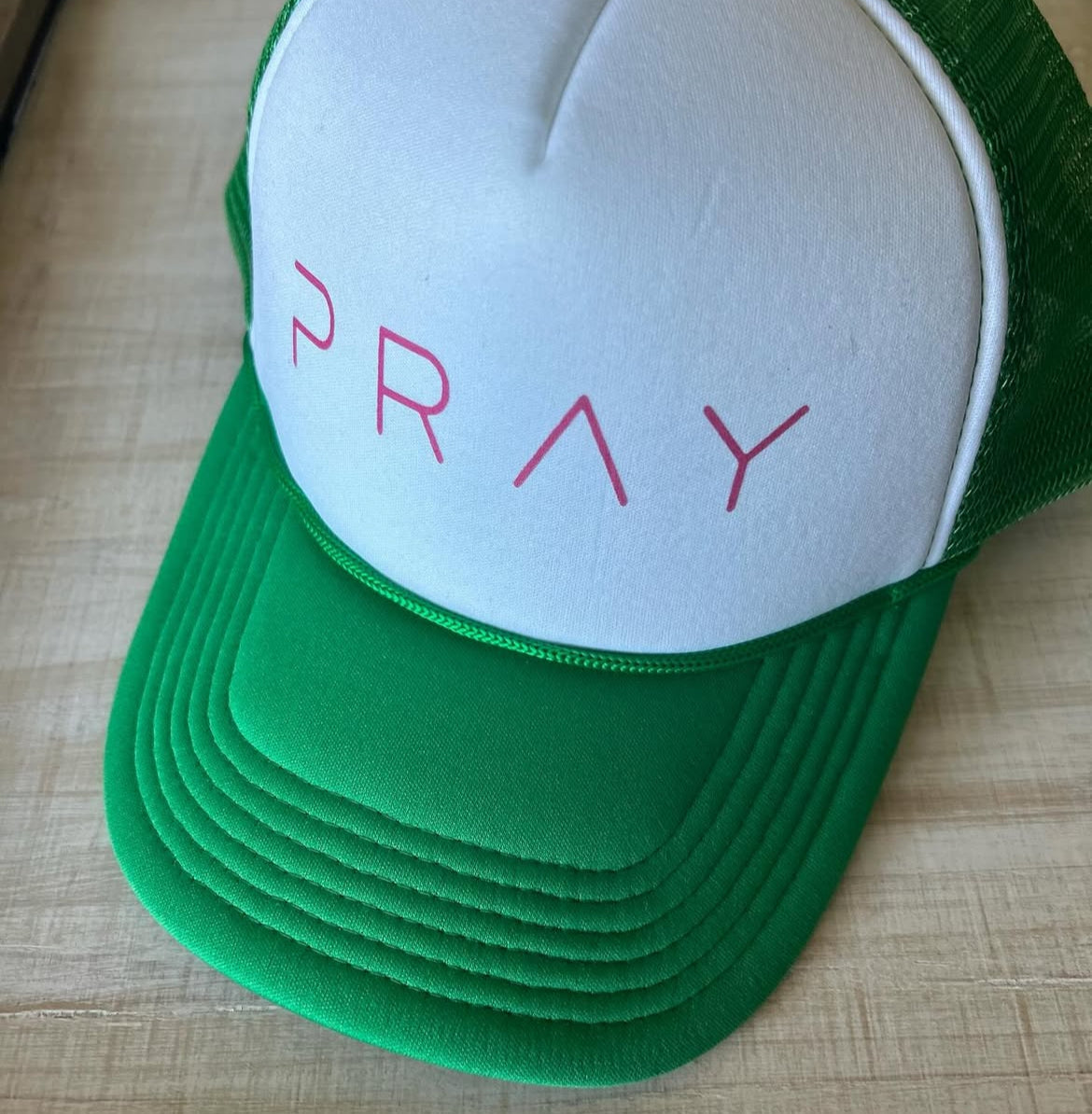 PRAY baseball hat