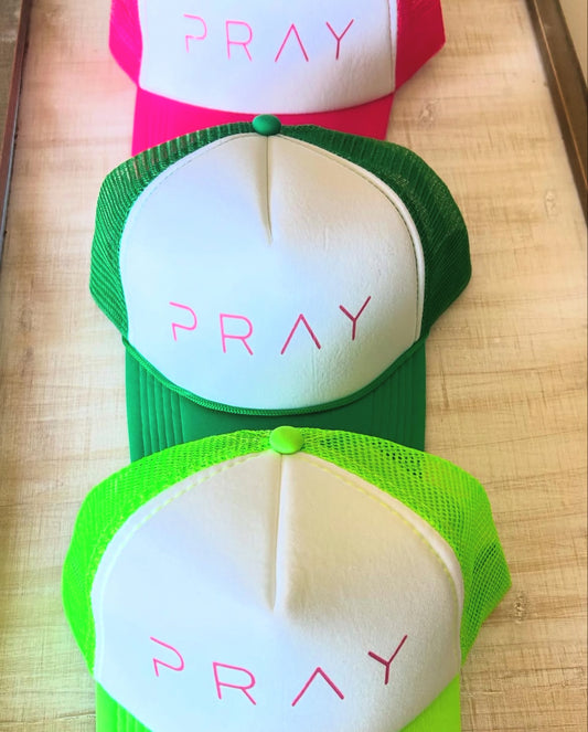 PRAY baseball hat