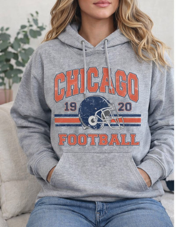 Chicago vintage football Hoodie