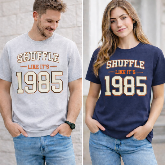 Shuffle like it’s 1985 Tee