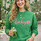 Lucky Shamrock - Green St. Patrick’s Day Graphic Pullover