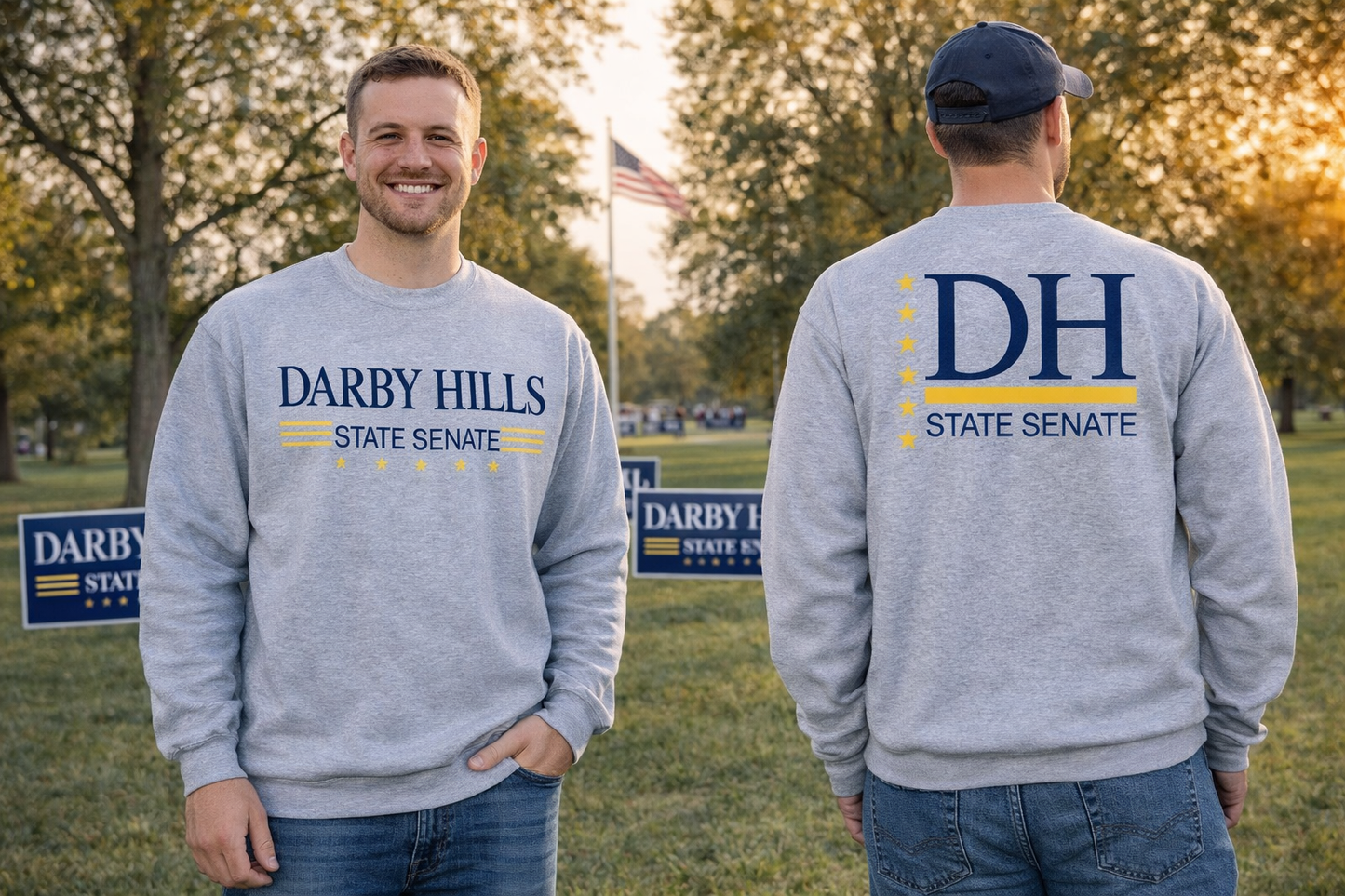 Darby Hills Unisex Crewneck Sweatshirt