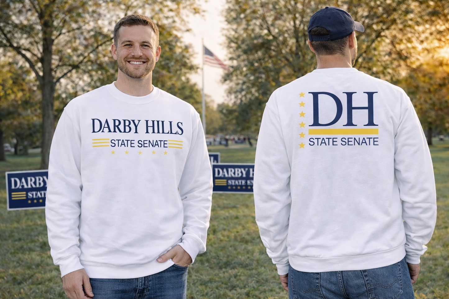 Darby Hills Unisex Crewneck Sweatshirt