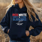 Red, White & Blueberry Hoodie Patriotic