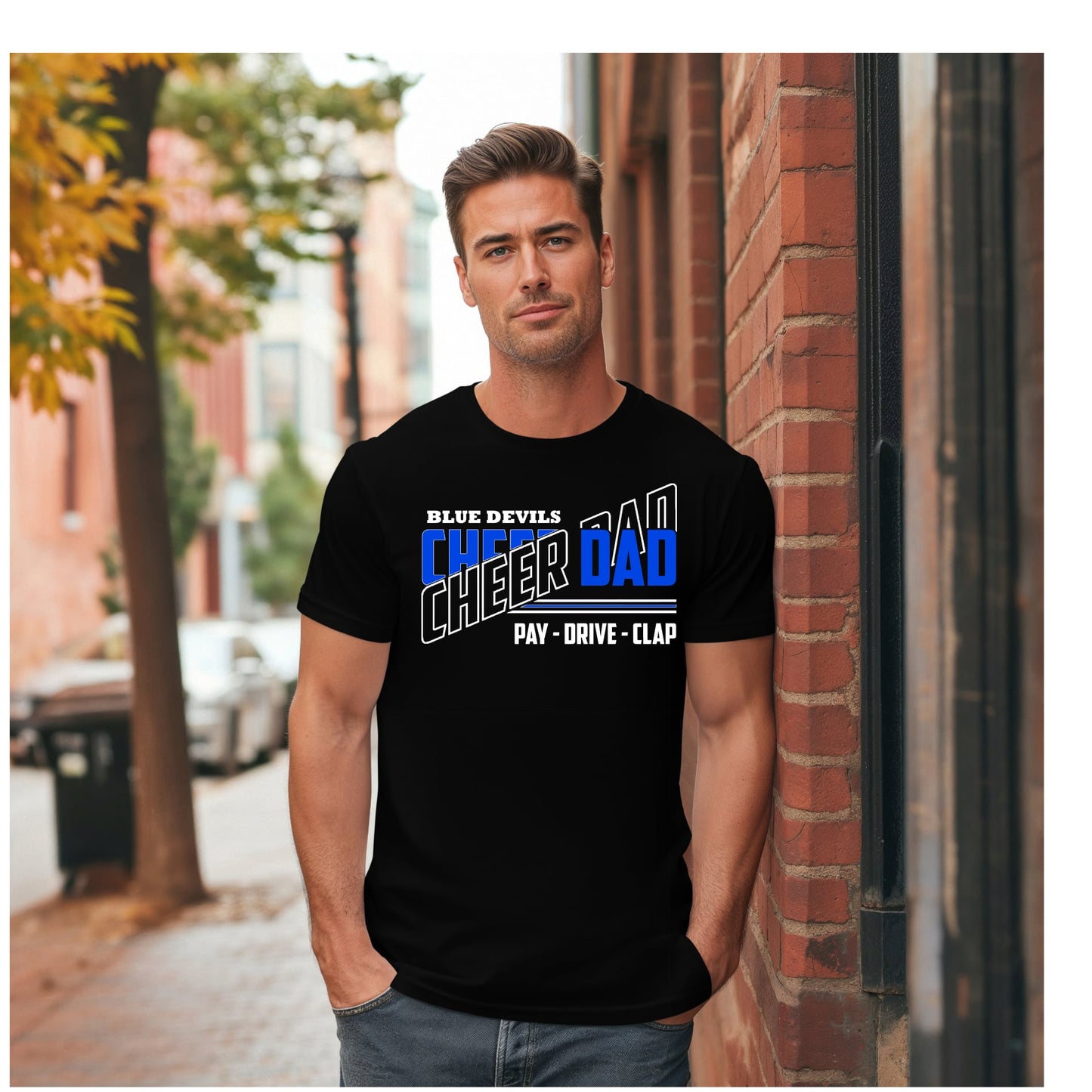 Peotone Cheer dad
