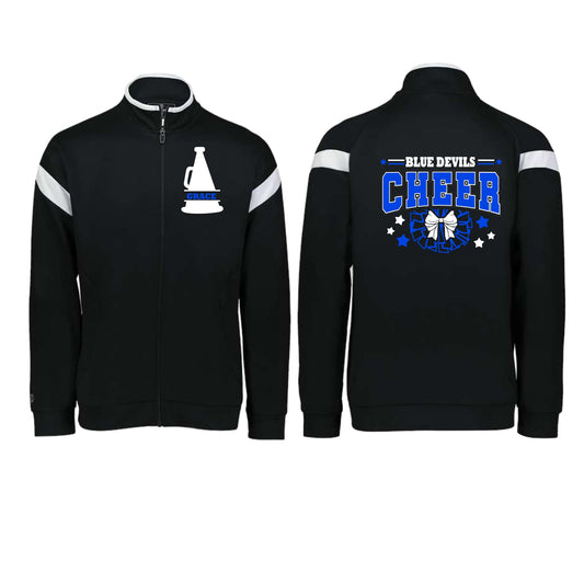 Peotone Cheer track jacket ALL glitter