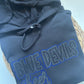 Blue Devils Cheer rhinestone/glitter