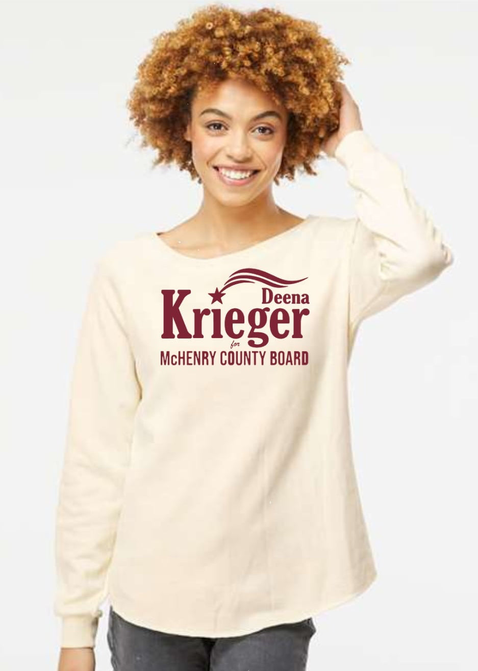 DK boatneck Front Logo